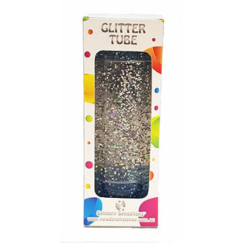 Sensory Sensations - Glitter Tube – Silver