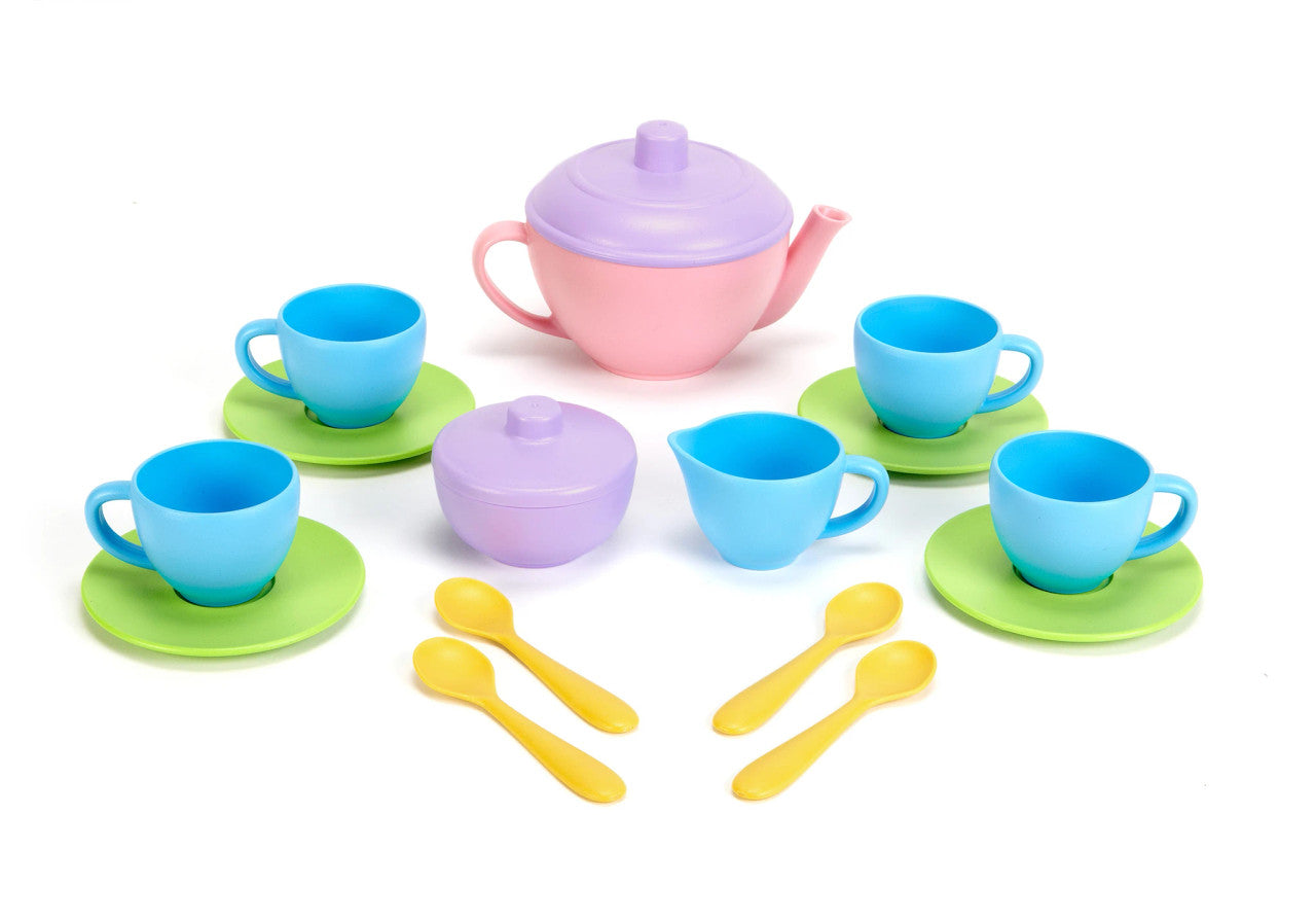 Green Toys - Tea Set - Light Pink