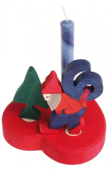 Grimm’s Large Heart Candle Holder