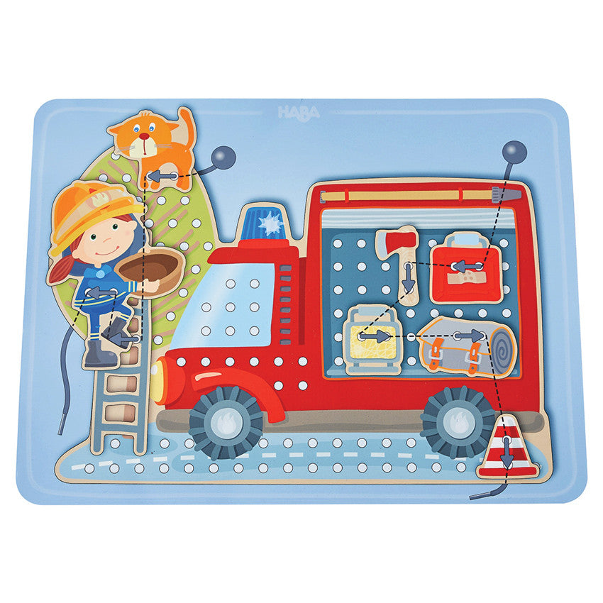 Haba - Threading Fire Truck