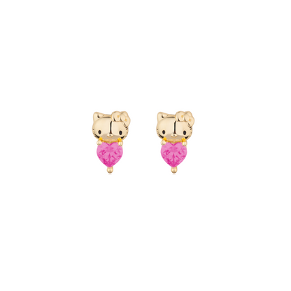 Couture Kingdom Sanrio Hello Kitty October Birthstone Stud Earrings