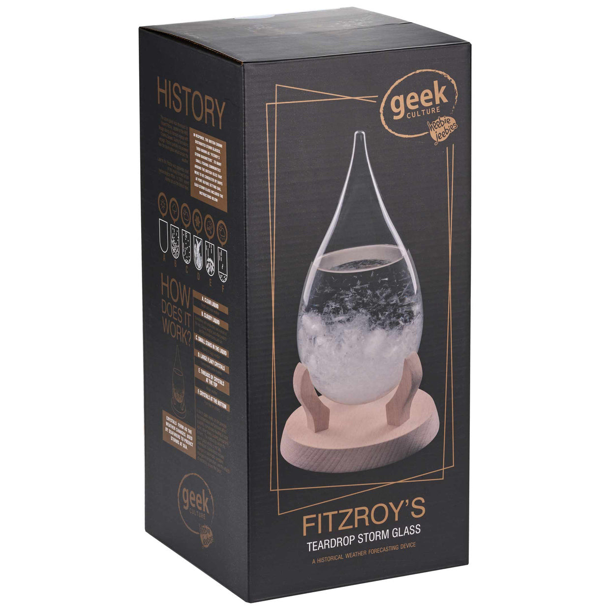 Heebie Jeebies - Fitzroy's Storm Glass | Teardrop
