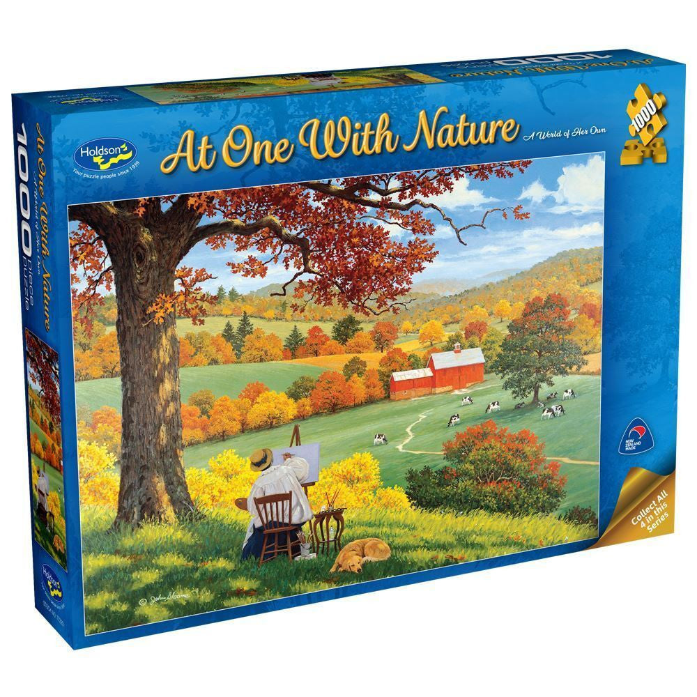 Holdson 1000pc - At One With Nature - World of her Own Puzzle