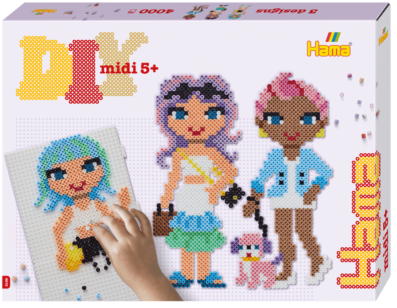Hama Beads - Large Gift Box - Fashion Girls