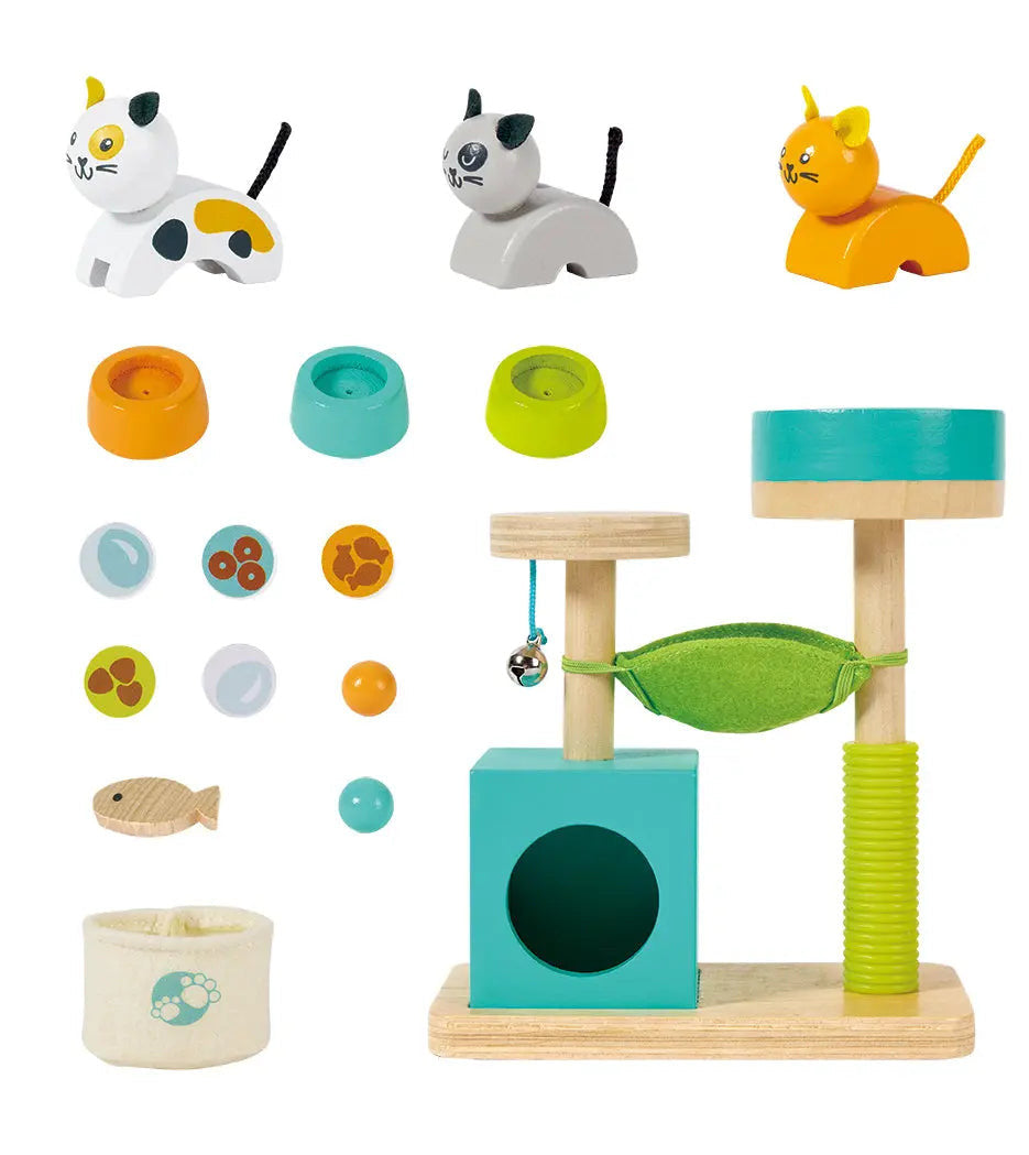 Hape Kitty Haven Playset