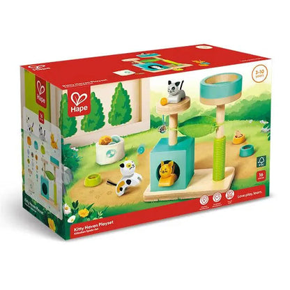 Hape Kitty Haven Playset