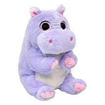 TY Beanie Bellies Regular - Henrietta the Purple Hippo