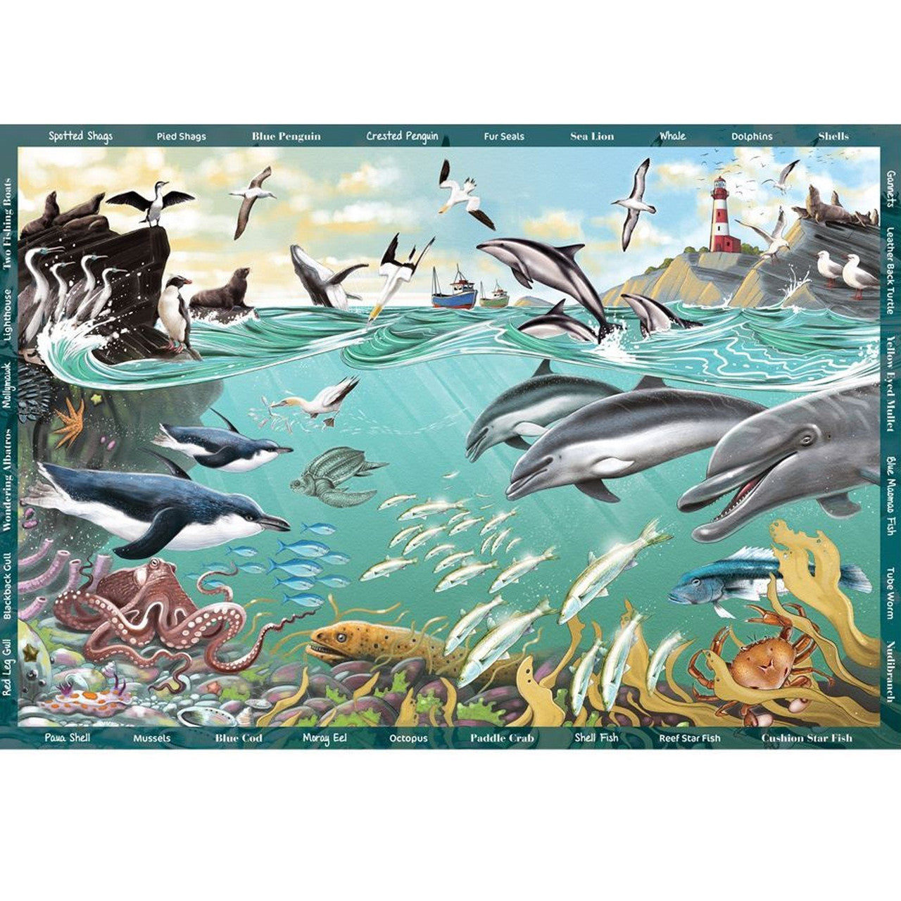 Holdson 1000pc - Seek & Find - The Ocean Puzzle