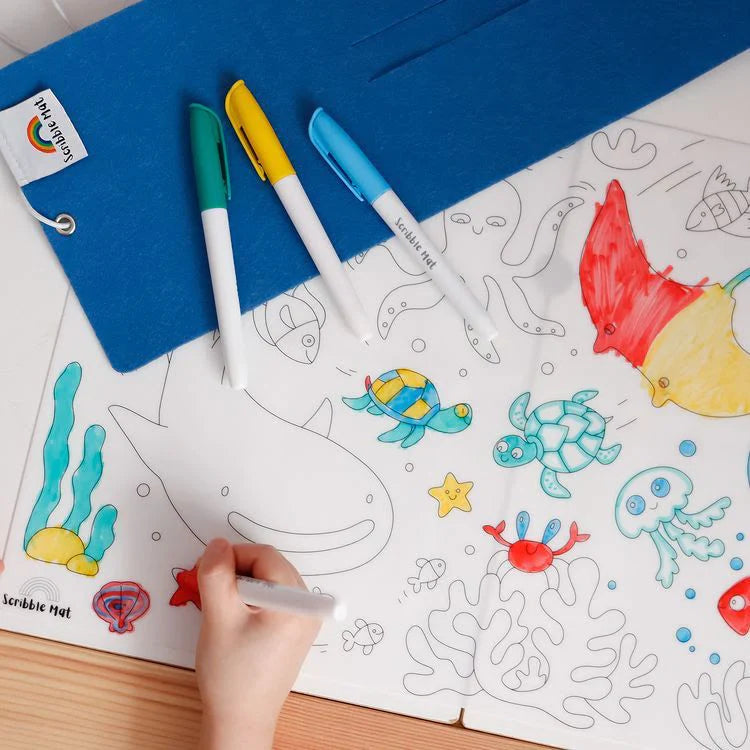 Scribble Mat The Originals - Under the Sea