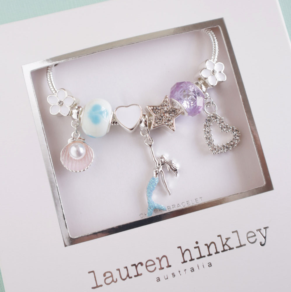 Lauren Hinkley - Mermaid charm bracelet
