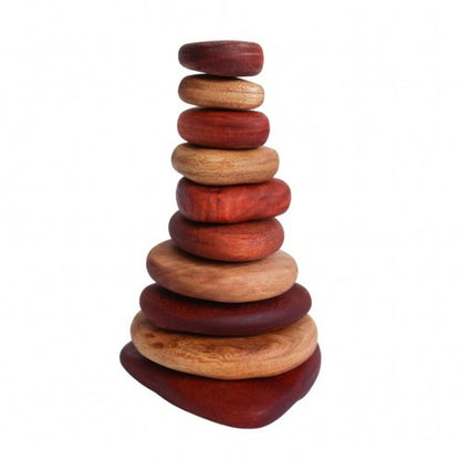 In-Wood Stacking Stones - 10pcs