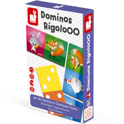 Janod Dominoes Game - Dominos Rigolooo