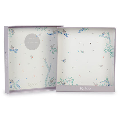 Kaloo - Plume Doudou Fawn Aqua