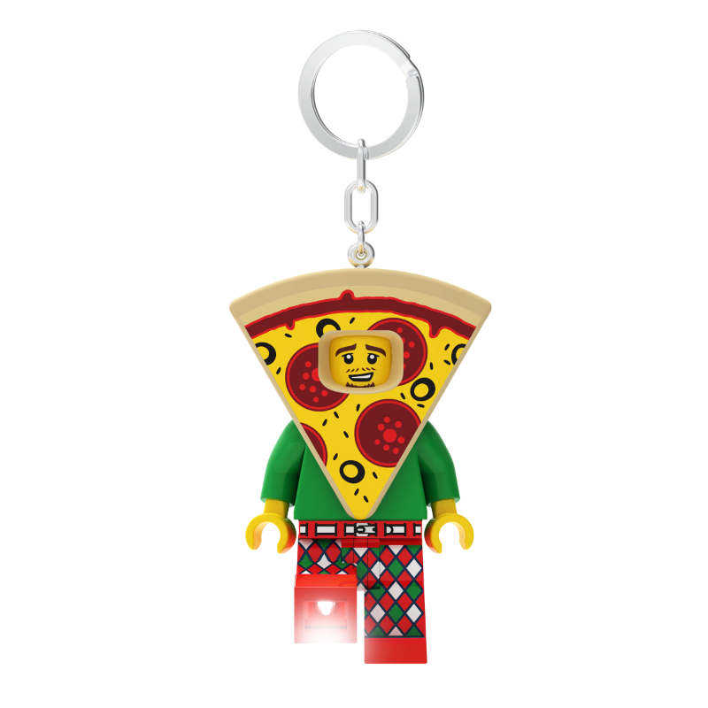 LEGO Iconic - LED Light Keyring - Pizza Guy