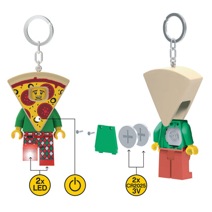 LEGO Iconic - LED Light Keyring - Pizza Guy