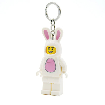 LEGO minifigure Bunny Suit Guy key light collectible accessory