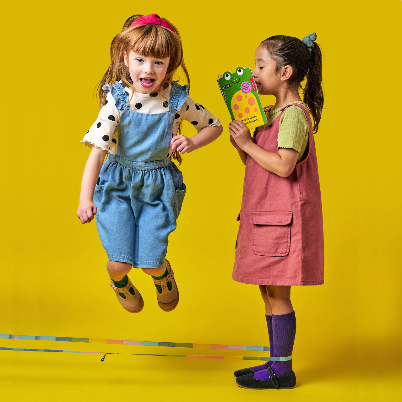Kikkerland - Kidoki Frog Jumpsies! French Skipping