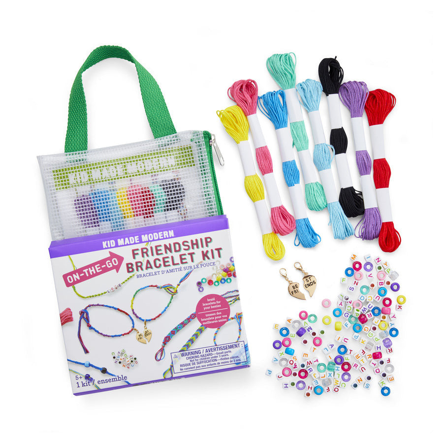 Kid Made Modern - On-The-Go Friendship Bracelet Kit