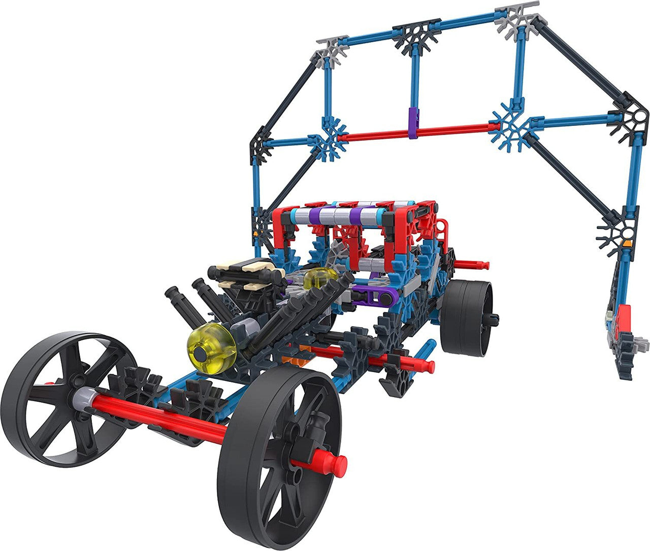 K'Nex - Wings and Wheels, 500 pieces, 30 builds