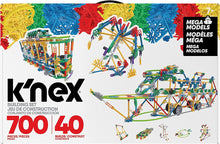 K'Nex - Mega Models Building Set, 700 pieces, 40 builds