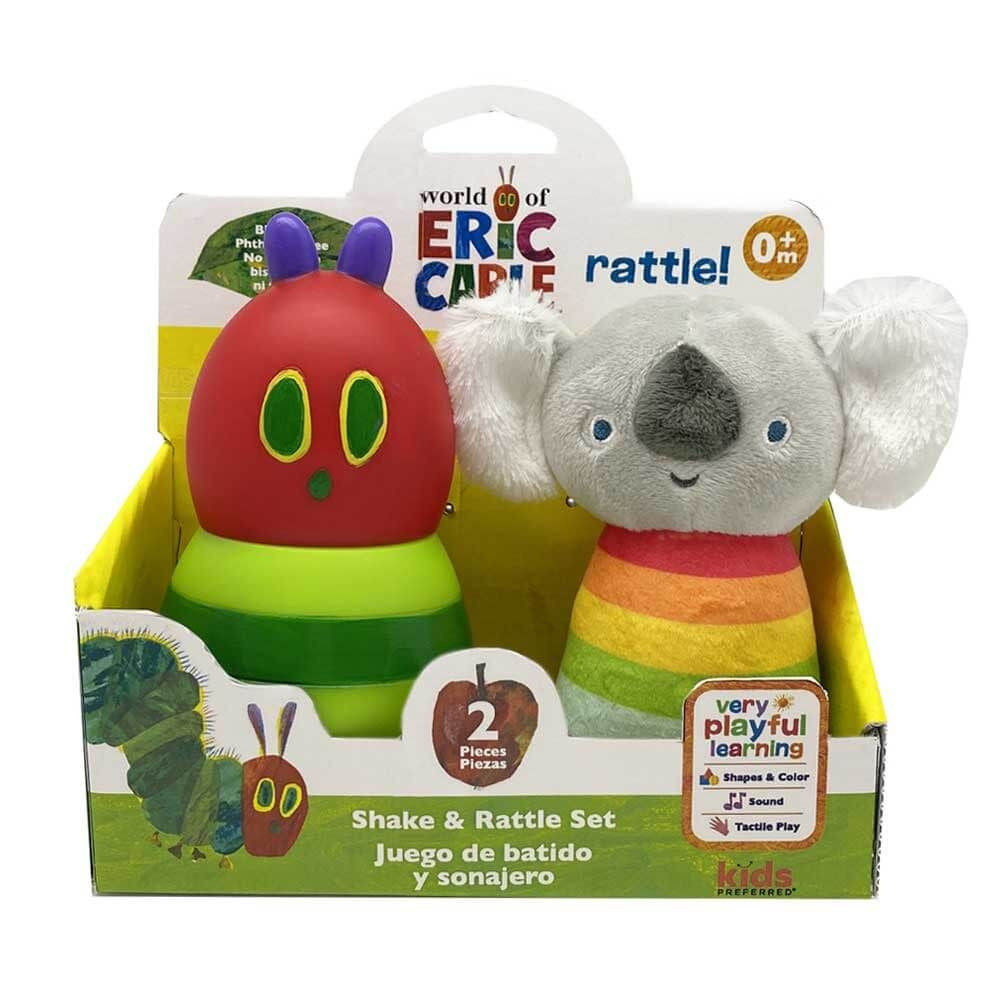Eric Carle - The Very Hungry Caterpillar Shake & Rattle Set