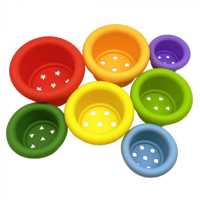 The Very Hungry Caterpillar Stacking Cups & Squirty set