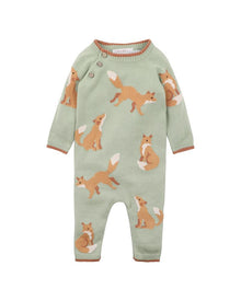 Fox & Finch - Nevada Fox Knitted Romper (sizes 000-0)