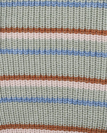 Fox & Finch - Bug Stripe Knitted Jumper (sizes 3-7)