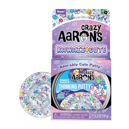 Crazy Aaron's Thinking Putty - Kawaii Cute 4" Tin