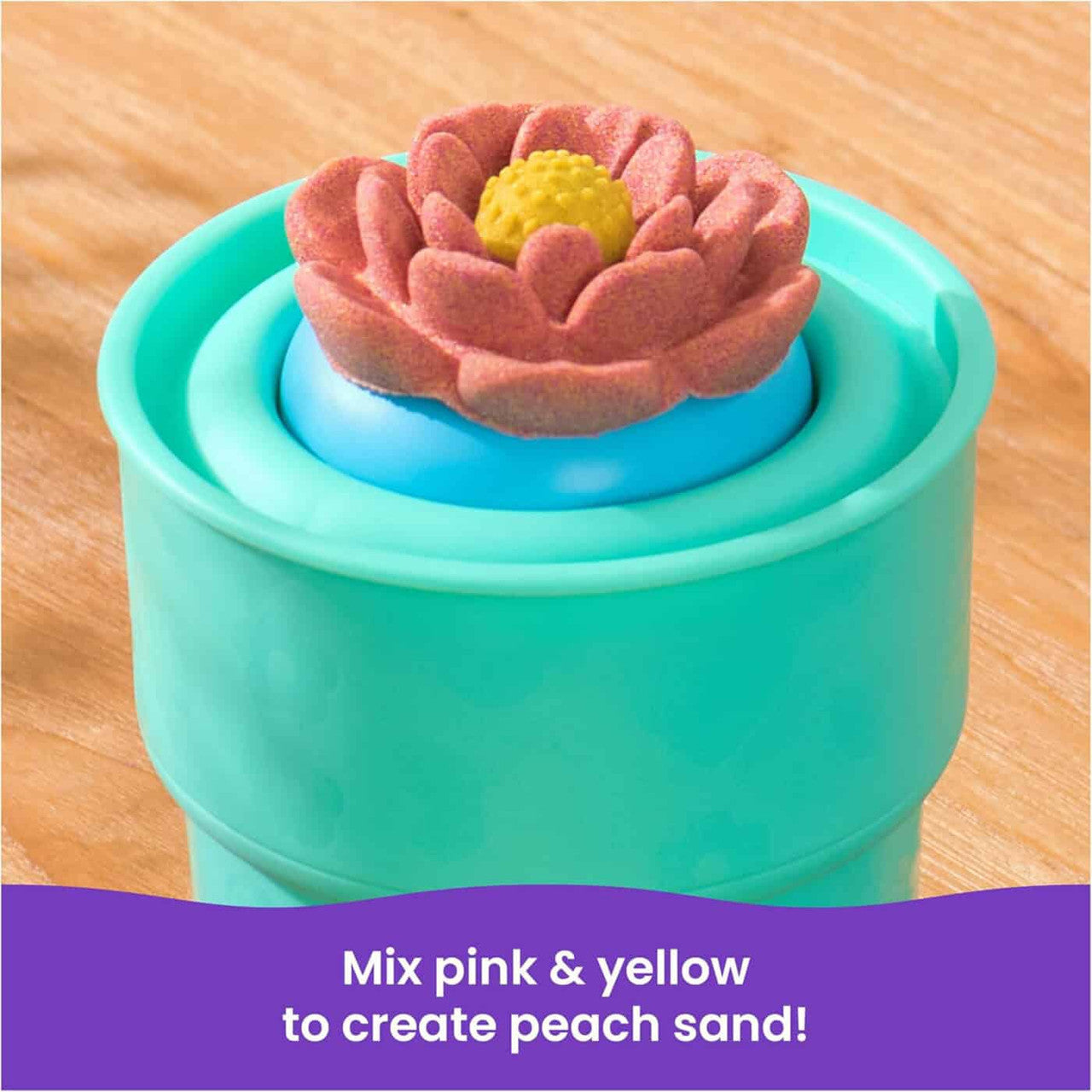 Kinetic Sand - Squish Blossom Playset