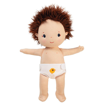 Lilliputiens - Charlie Doll 36cm - Removable Pyjamas & Bottle