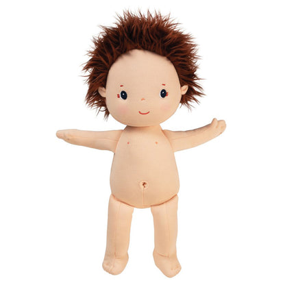 Lilliputiens - Charlie Doll 36cm - Removable Pyjamas & Bottle