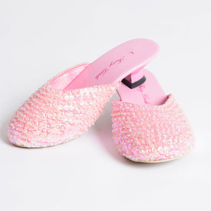 Fairy Girls - Light Pink Princess Slippers