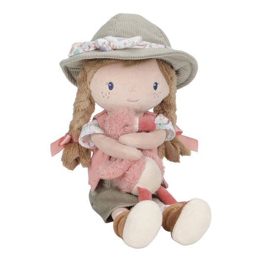 Little Dutch - Safari Friends Cuddle Doll Ranger Rosa