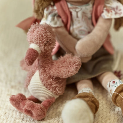 Little Dutch - Safari Friends Cuddle Doll Ranger Rosa