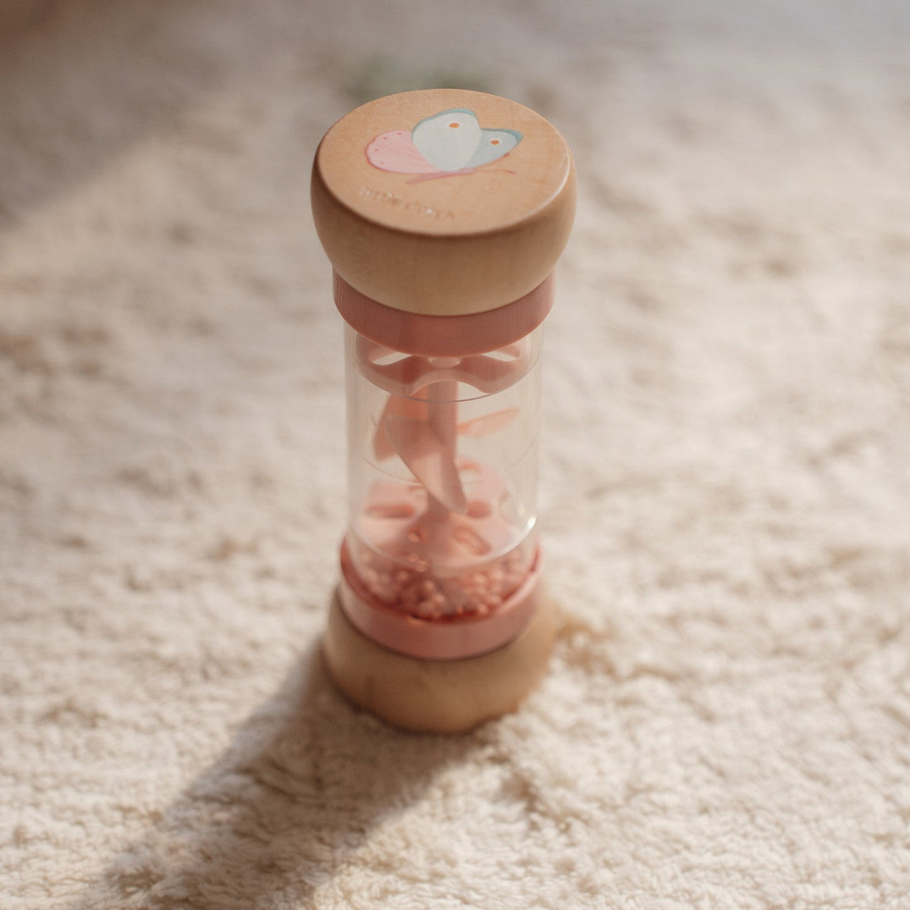 Little Dutch - Wooden Rain Rattle - Fairy Garden