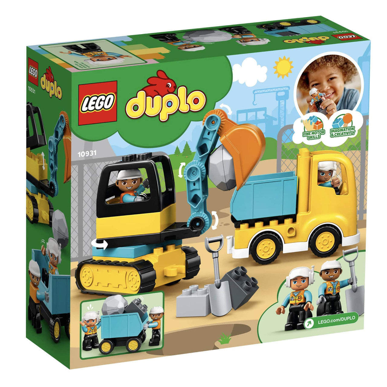 LEGO® DUPLO® - Truck & Tracked Excavator 10931