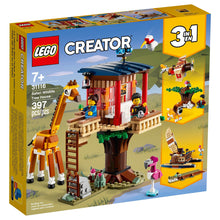 LEGO Creator 3in1 - Safari Wildlife Tree House 31116