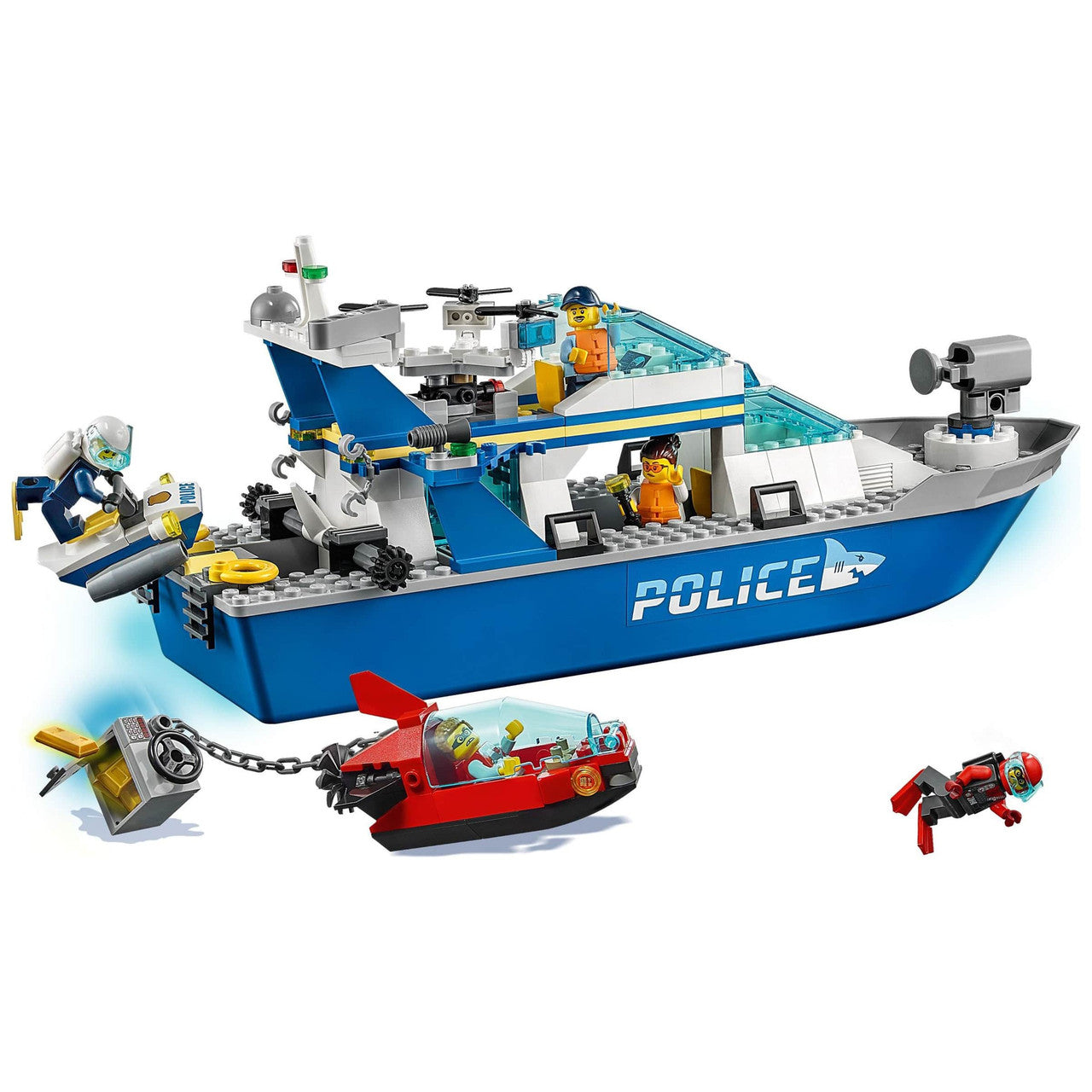 LEGO® City - Police Patrol Boat 60277