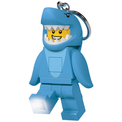 LEGO Shark Suit Guy LED keychain light minifigure in shark costume KE155H
