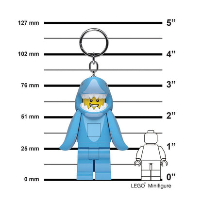 LEGO Iconic - LED Light Keyring - Shark Suit Guy