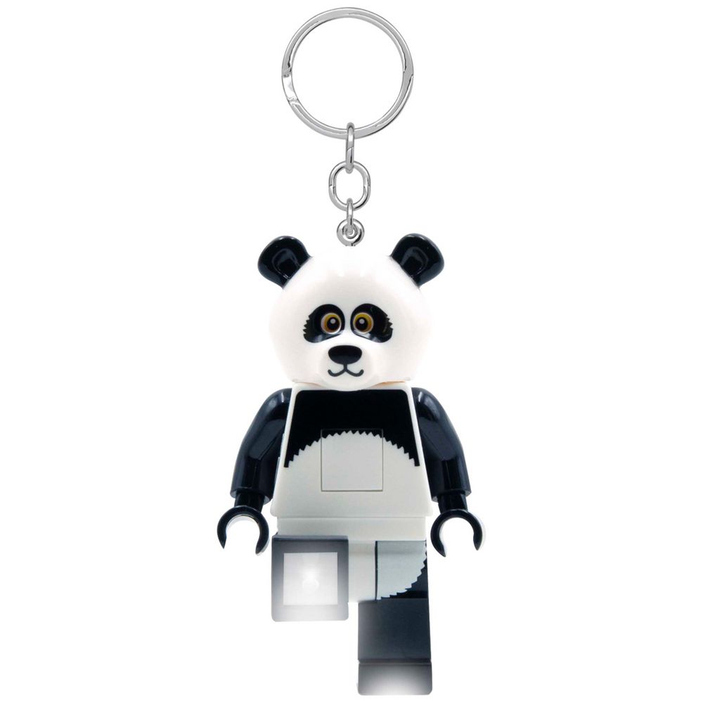 LEGO - Panda Guy LED Keychain Light — Minifigure Key Light Torch