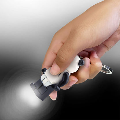 LEGO - Panda Guy LED Keychain Light — Minifigure Key Light Torch