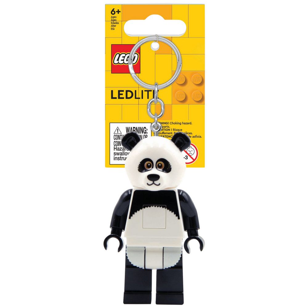 LEGO - Panda Guy LED Keychain Light — Minifigure Key Light Torch