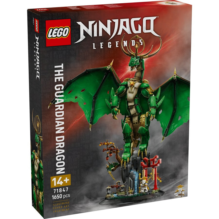 LEGO Ninjago The Guardian Dragon set packaging on a white background