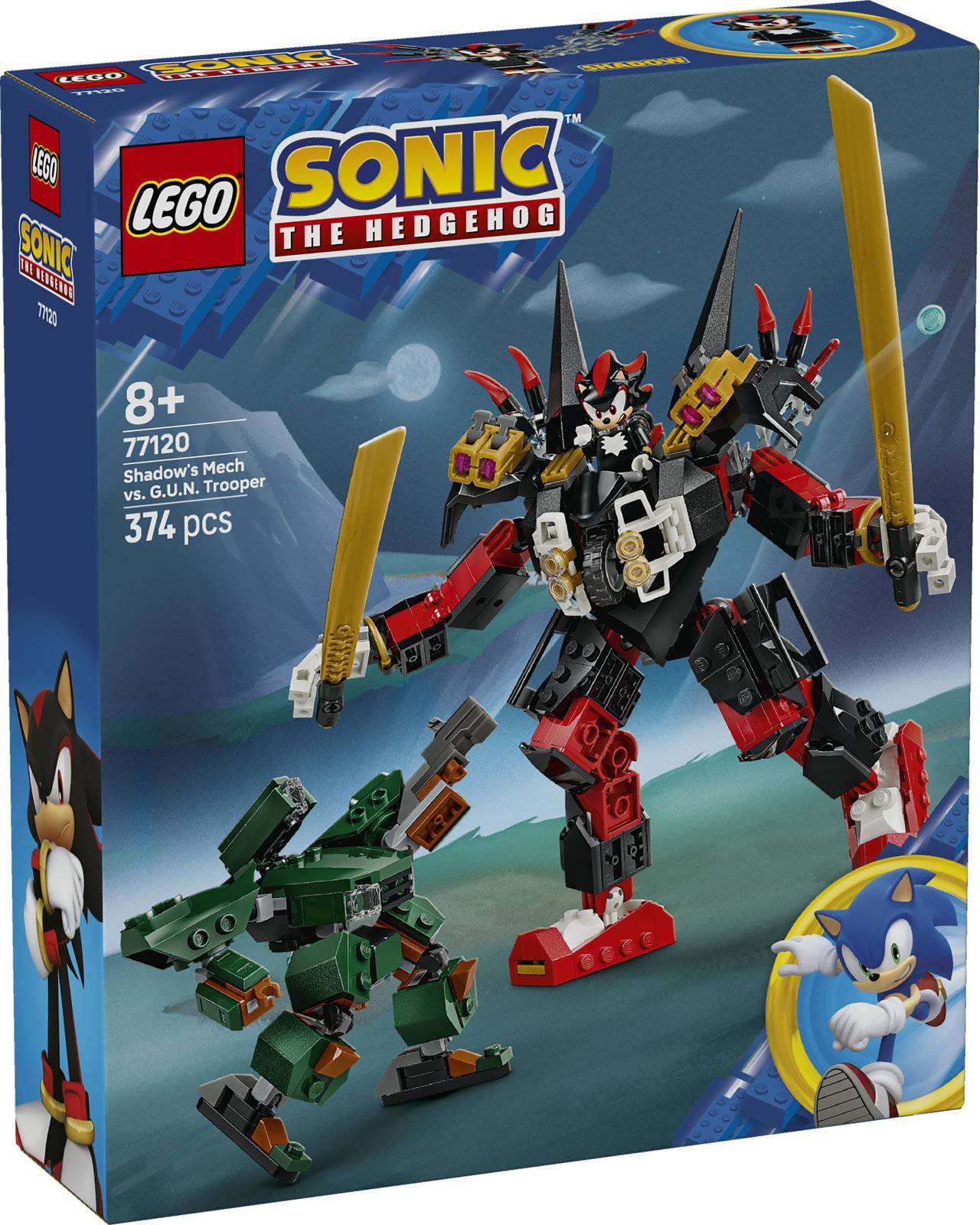 LEGO Sonic The Hedgehog 77120 Shadows Mech vs. U.
