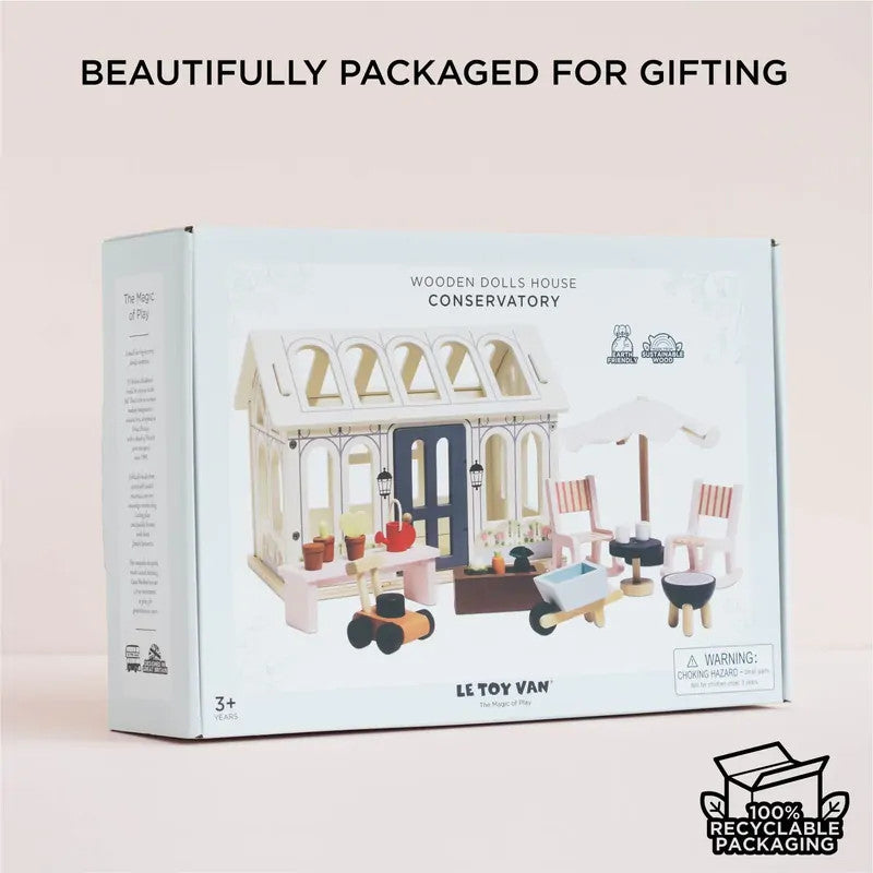 Le Toy Van - Conservatory Set Dolls House