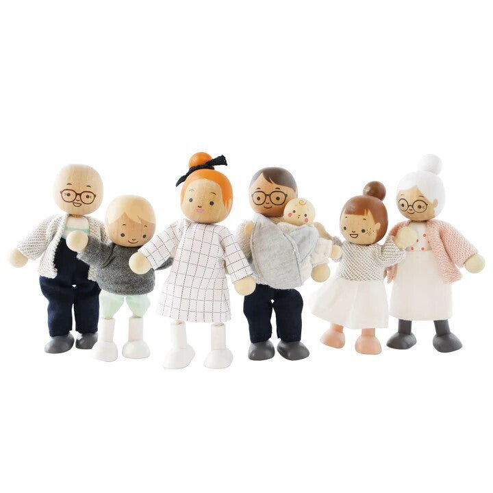 Le Toy Van - My Wooden Doll Family V3