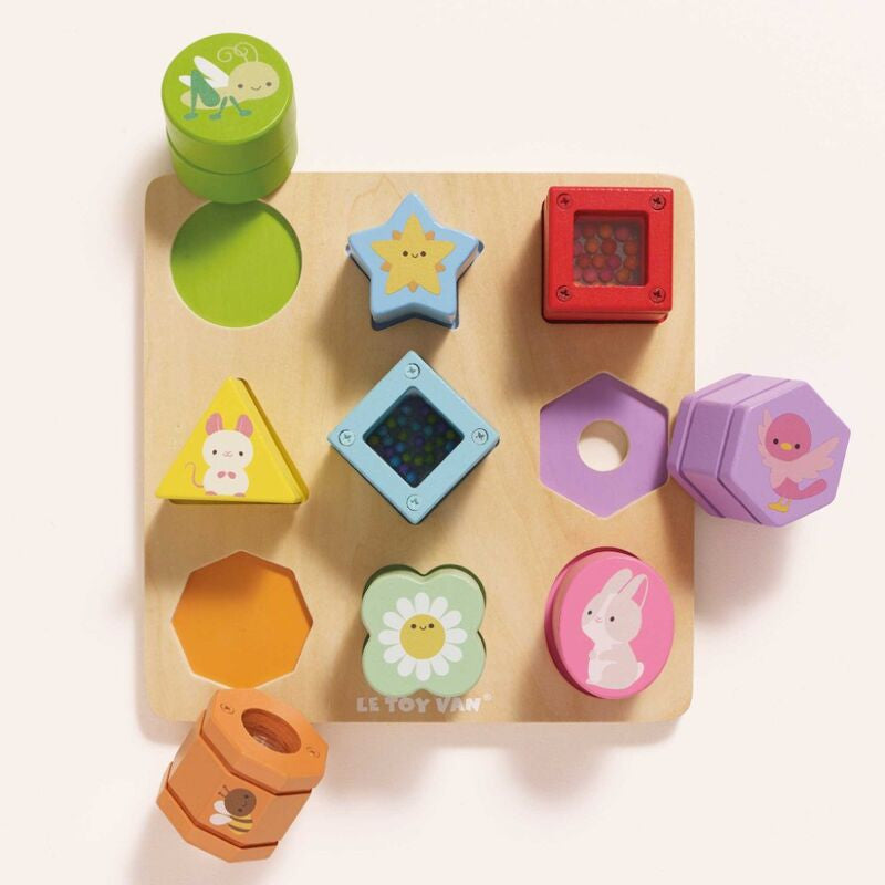 Le Toy Van - Petilou Rainbow Sensory Shape Sorter