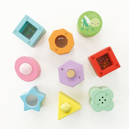 Le Toy Van - Petilou Rainbow Sensory Shape Sorter